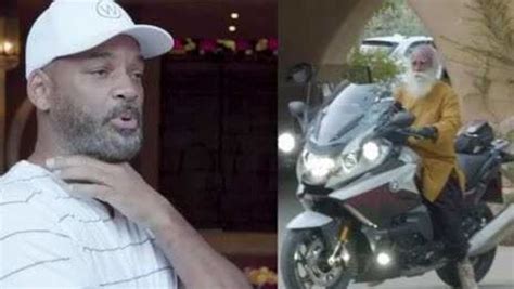 Will Smith Seems Worried For Sadhguru Touring On A Massive Bmw K 1600