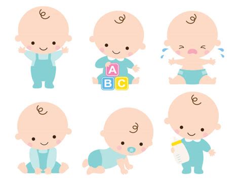 Happy Baby Illustrations Royalty Free Vector Graphics And Clip Art Istock