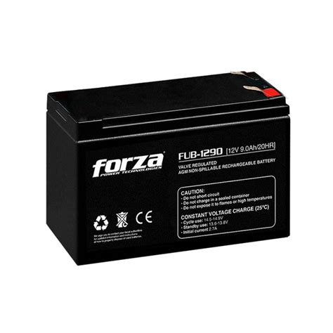 Bateria Forza Sealed Lead Acid Vrla V Garantia A Os Color