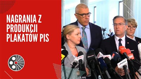 Afera Funduszu Sprawiedliwości nagrania z produkcji plakatów PiS