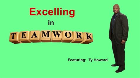 Team Building Teamwork Speakers Featuring Ty Howard Youtube