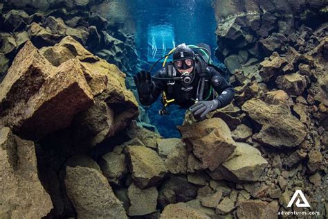 Scuba Diving In The Silfra Fissure