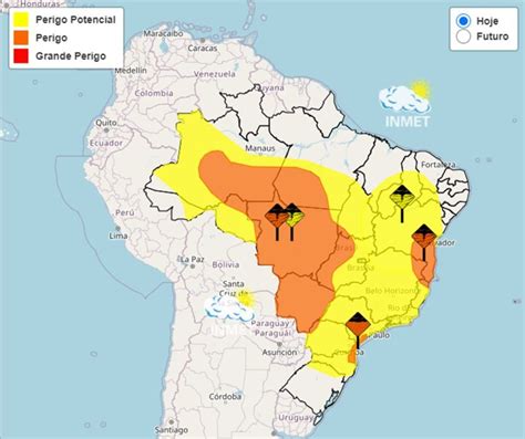 Previsão é De Chuva Forte Na Maior Parte Do Brasil Nesta 3ª Veja Onde