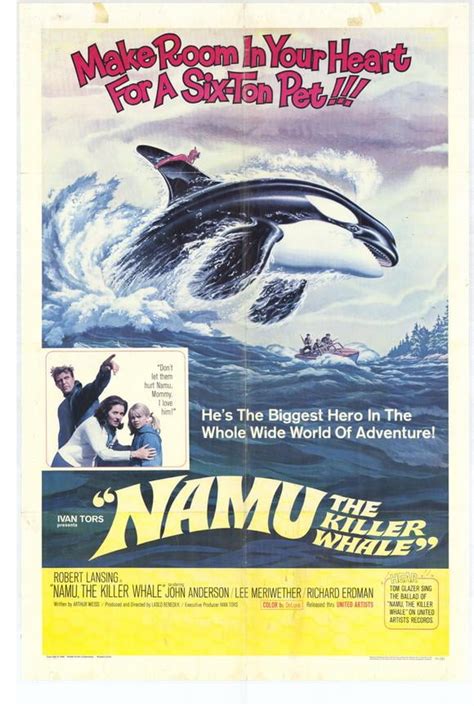 Namu The Killer Whale Movie Poster Style A 11 X 17 1966