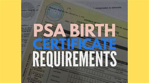 How To Get A Psa Birth Certificate Requirements And Procedures