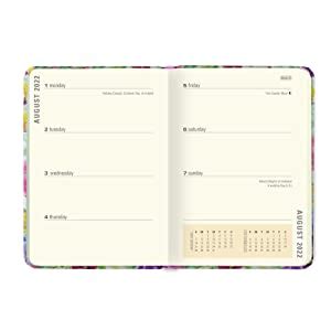 2022 Peony Garden Weekly Planner 16 Month Engagement Calendar Amazon