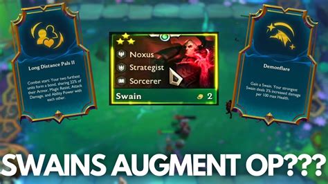 Swains Carry Augment Makes Him Really Broken ⭐⭐⭐ Teamfight Tactics