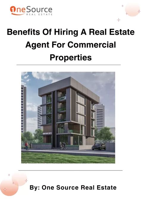 Ppt Benefits Of Hiring A Real Estate Agent For Commercial Properties