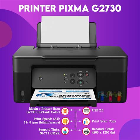 Jual Printer Multifunction Canon PIXMA G2010 G2770 G2730 Print Scan