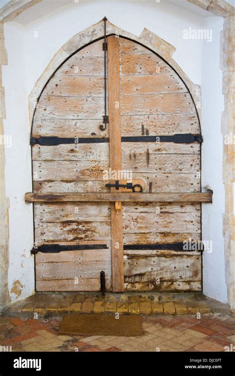 Black Dog Of Bungay Claw Marks Holy Trinity Church Blythburgh Stock