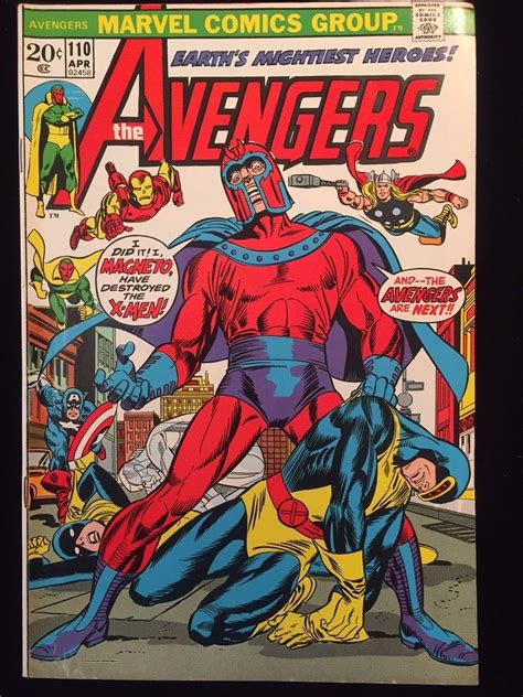 Comicsvalue The Avengers Bronze Age Magneto X