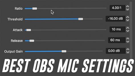 Best Obs Audio Settings To Stop Distorting On Stream Youtube