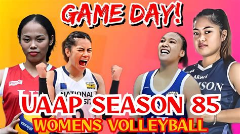 ATENEO VS NU UAAP SEASON 85 WOMENS VOLLEYBALL LIVE SCORE YouTube