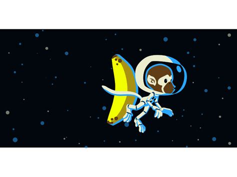 Space Monkey by Dave Cockburn on Dribbble