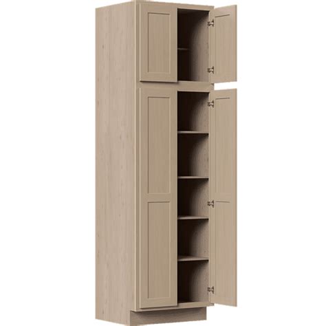 Bbca Pantry Cabinet Adjustable Shelves Winthrop Square Red Oak