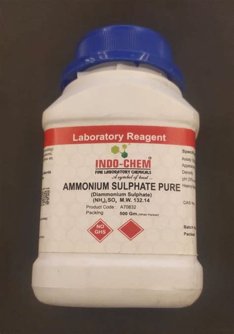 500gm Indochem Ammonium Sulphate Pure At Best Price In Hapur