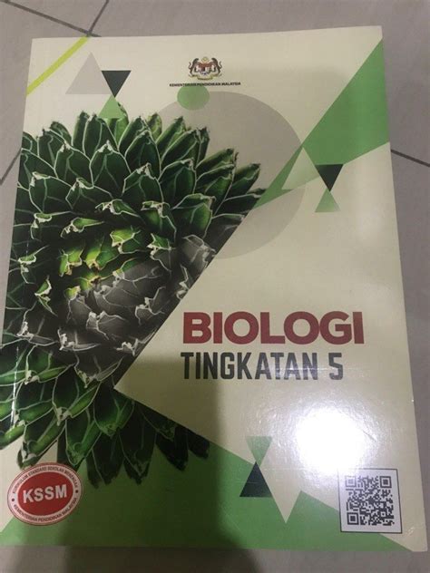 Biologi Tingkatan 5 Buku Teks Biology Tingkatan 5 Kssm Bahasa Melayu Hobbies And Toys Books