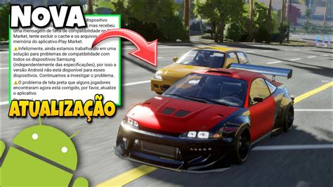 SAIUU NOVA ATUALIZAÇÃO DO CARX STREET PARA ANDROID SUPER OTIMIZADO