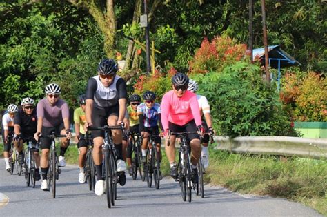 Infopublik Halalbihalal Komunitas Sepeda Dengan Gowes Bersama