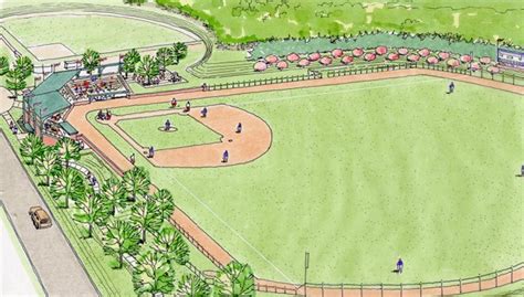 Baseball Field Sketch at PaintingValley.com | Explore collection of ...