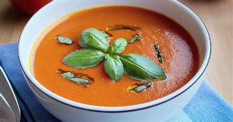 Soupe Tomate Thermomix Des Recettes Faciles Et Originales