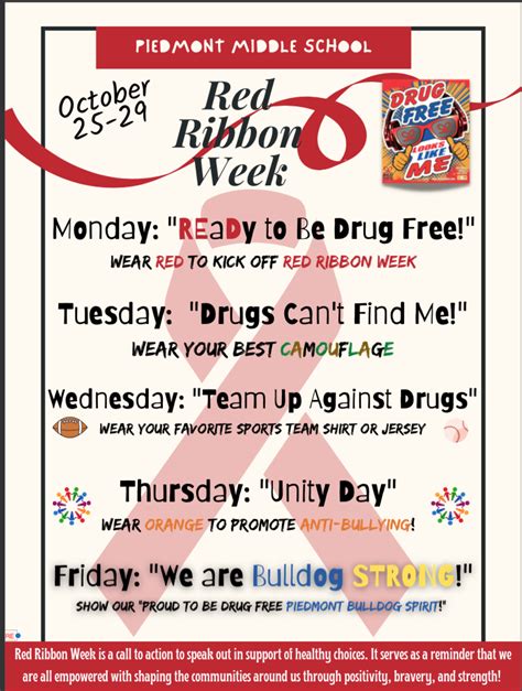 Red Ribbon Week Free Printable Activities Printable Templates