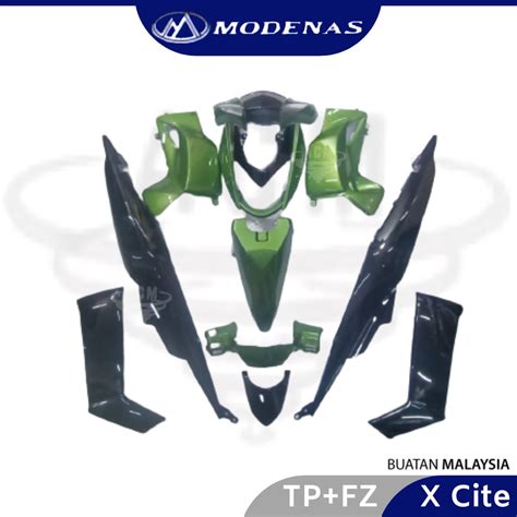 MODENAS 100 Original X Cite Full Body Cover Set Kit Color Parts