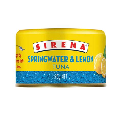 Sirena Springwater & Lemon Tuna | 95g – Shop & Dispatch