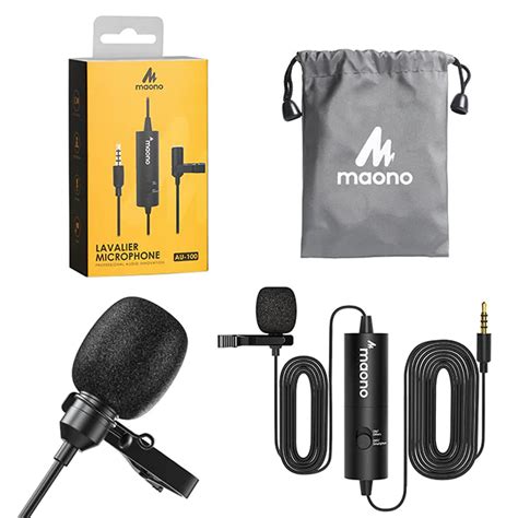 MAONO AU-100 - Утасны суурьтай энгэрийн микрофон | USB Microphone ...