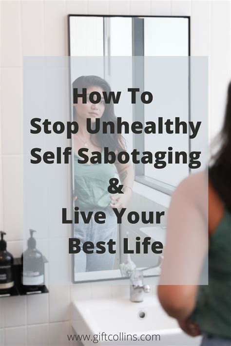 Self Sabotaging Behaviours 5 Ways You Are Self Sabotaging And How To