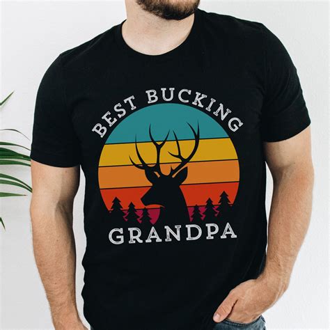 Best Bucking Grandpa Shirt T For Grandpa Christmas Etsy