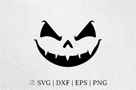 Free Jack O Lantern Svg Halloween Pumpkin Face Cut Files Craft House Svg