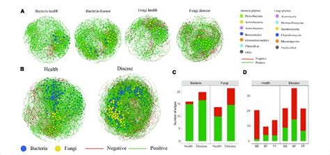 Co Occurrence Networks Intra Kingdom Co Occurrence Networks A The