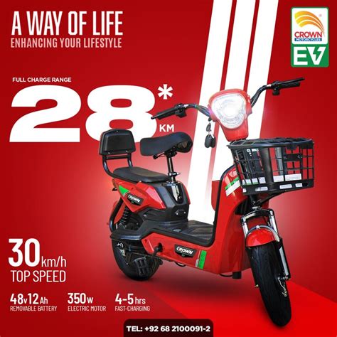 Crown Electric Scooty Specs Price