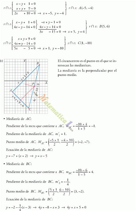 Geometr A Analitica Ejercicios Desarrollados De Secundaria Pdf