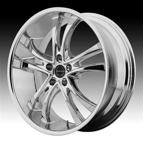 Asanti Black Label ABL-6 Chrome Custom Wheels Rims - ABL-6 / CH ...