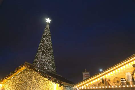 Cheshire Oaks Christmas Tree Lights Switch On 2020