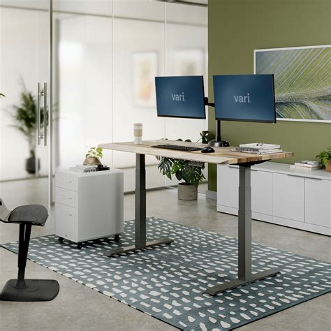 Electric Standing Desk With Comfortedge X Height Adjustable