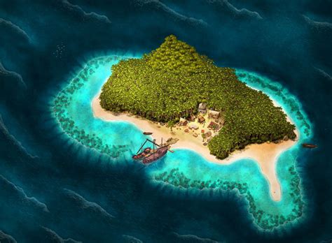 Pirate Island | Inkarnate - Create Fantasy Maps Online