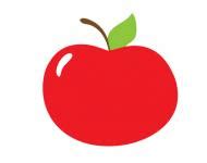 red apple white background  stock photo public domain pictures