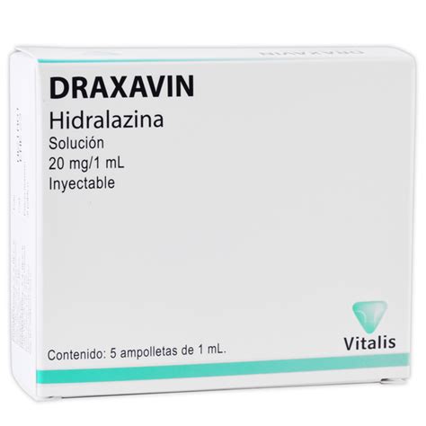 Medically Draxavin Sol Iny C 5 Amptas 20 Mg 1 Ml Farmacia A