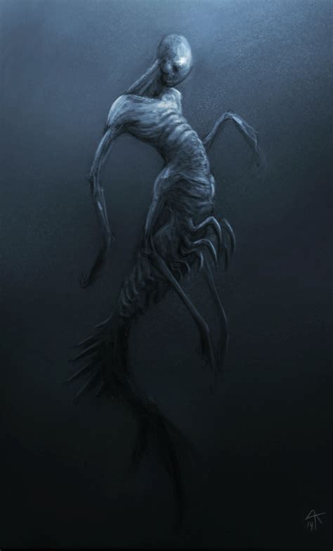 Organism Horror Art Underwater Art Lovecraftian Horror