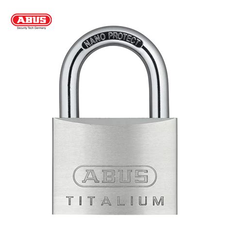 Abus Ti Series Titalium Padlock Ti Keytek