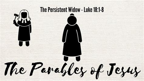 The Parable Of The Persistent Widow Luke Sermon Youtube