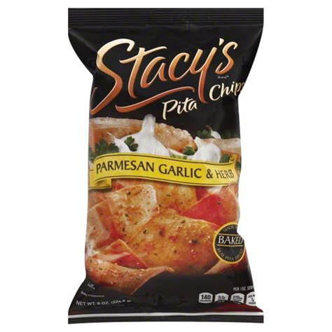 Stacys Parmesan Garlic And Herb Pita Chips 8 Oz