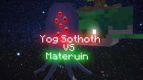 Maturin Vs Yog Sothoth Minecraft Animation The Dark Tower Vs