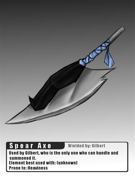 Weapon: Spear Axe by RockyBloo on DeviantArt