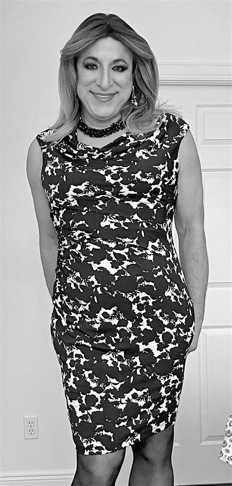 One More Of This Black And White Dress Crossdresser Heaven