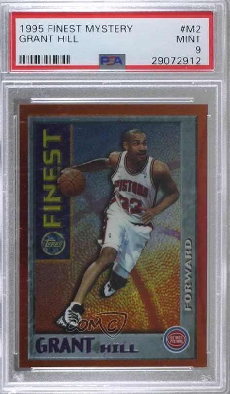 1995 96 Topps Finest Mystery Finest Bordered M 2 Grant Hill For Sale