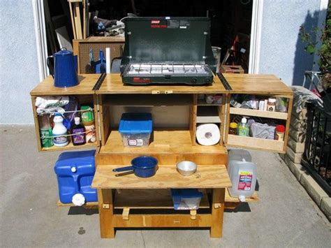 30 DIY Camp Kitchen Ideas For Enjoying Outdoors - DIYnCrafty